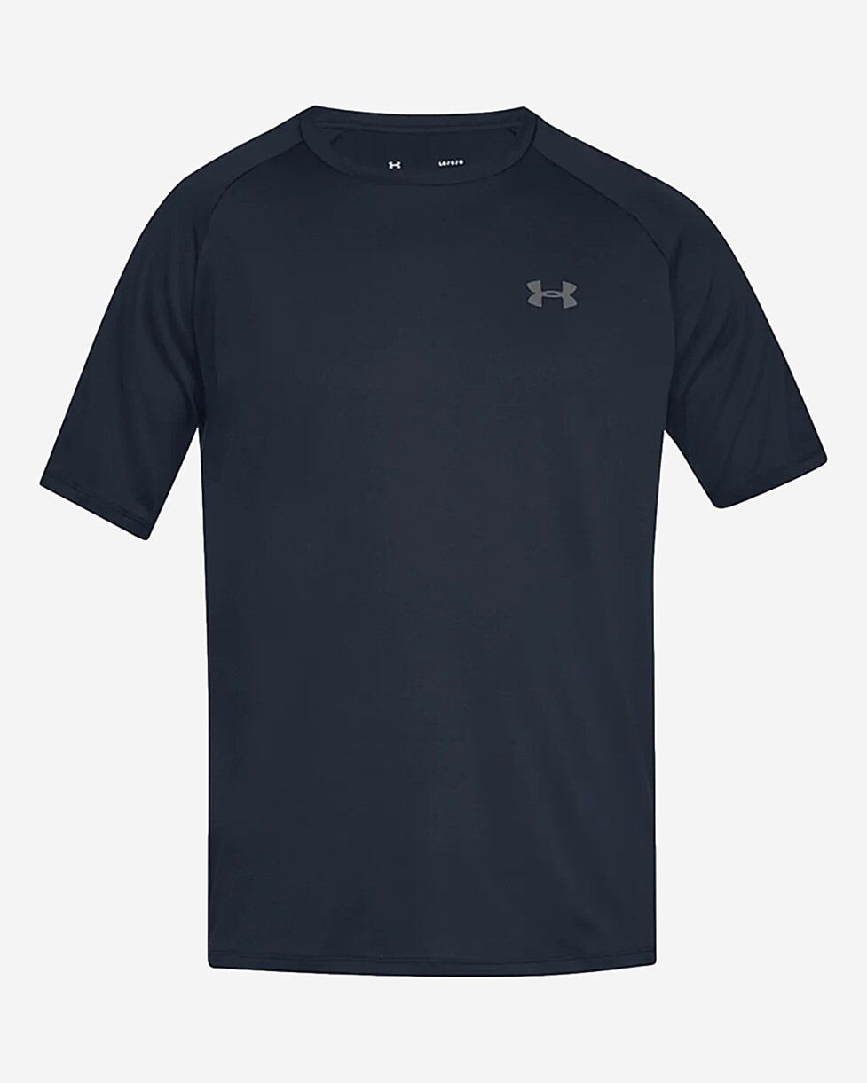 T-SHIRT UNDER ARMOUR TECH 2.0 - AZUL ESCURO