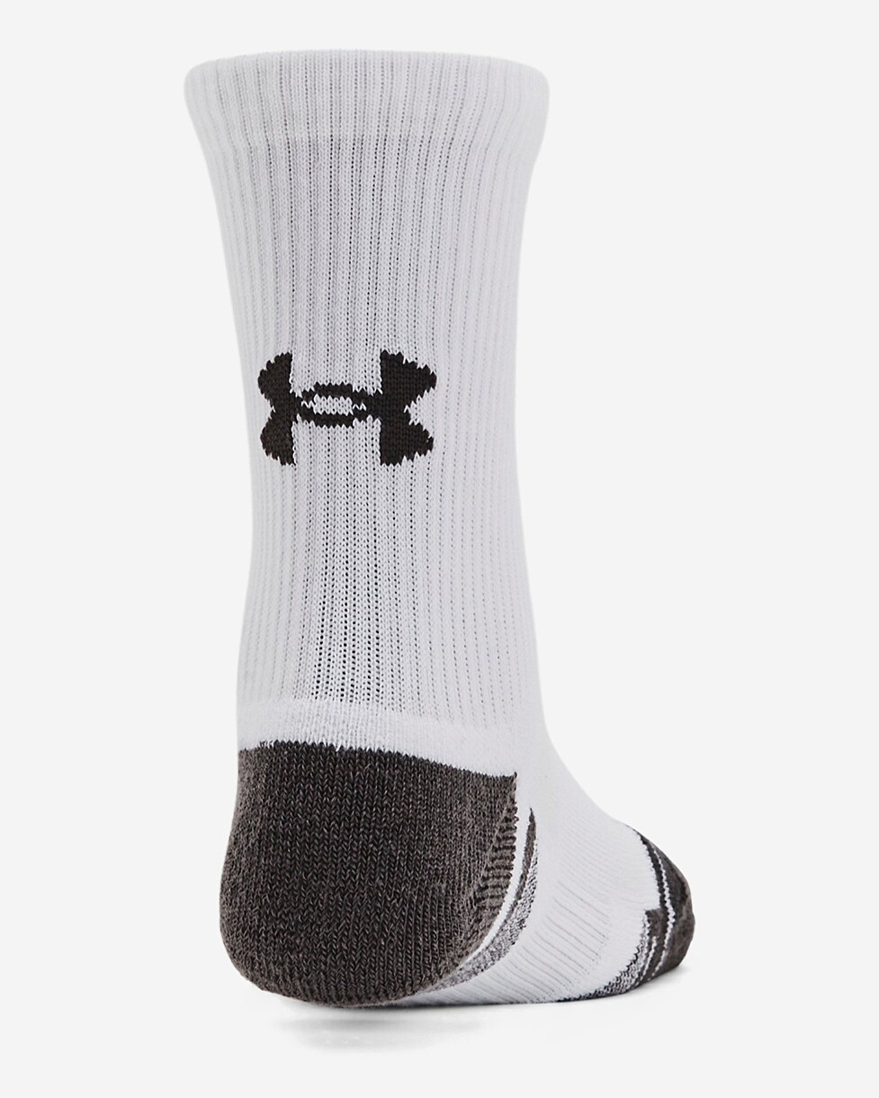 MEIAS UNDER ARMOUR PERFORMANCE. CREW 3PK JR