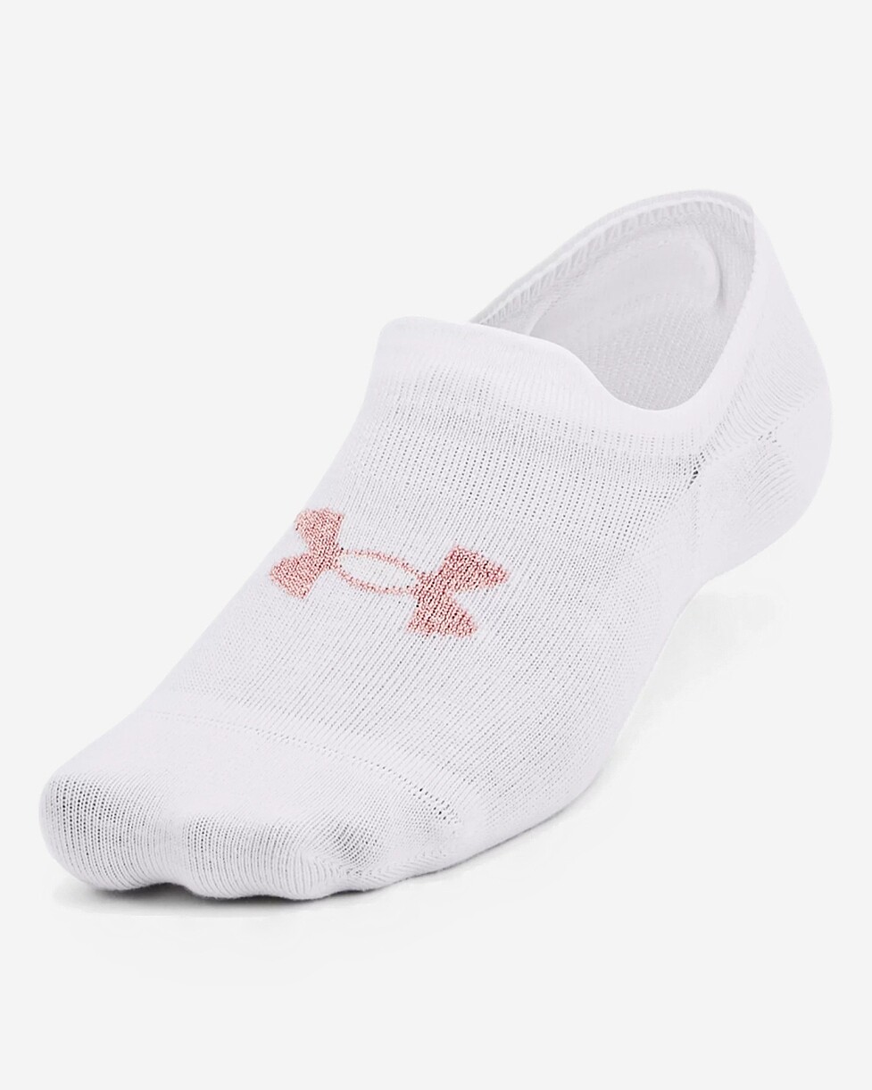 MEIAS UNDER ARMOUR UA ESSENTIAL - BRANCO