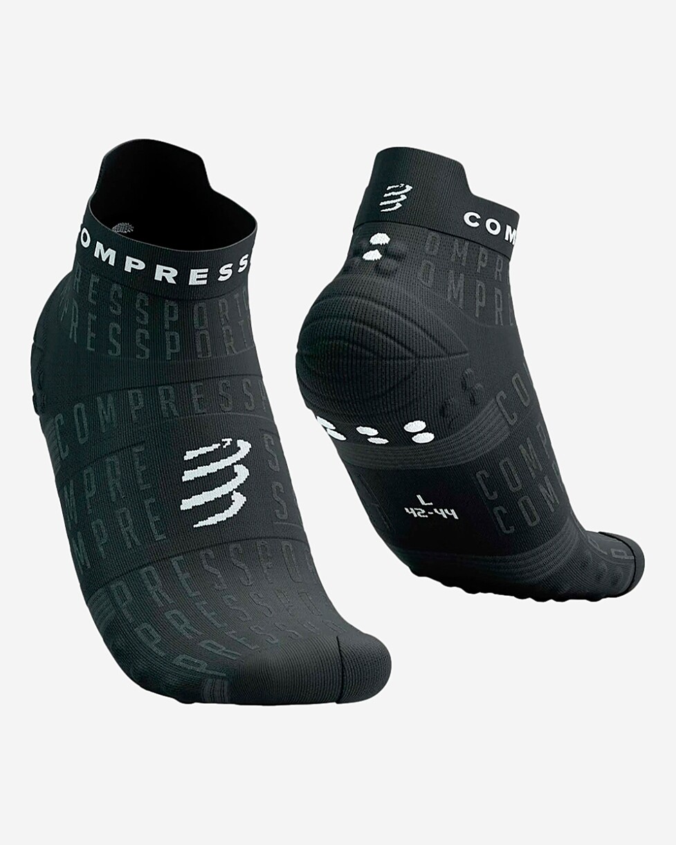 MEIAS COMPRESSPORT PRO RACING V 4.0 ULTRALIGHT RUN LOW - PR/PR